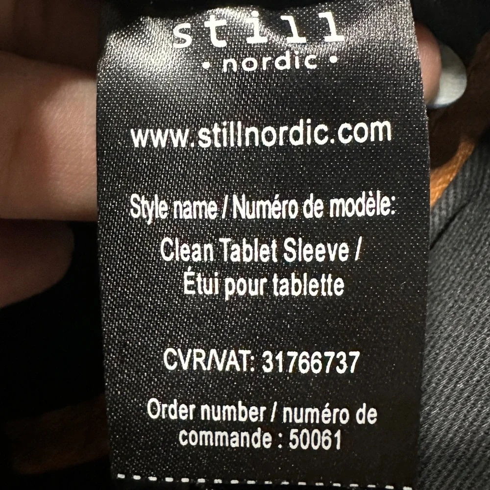 Still Nordic | Clean Tablet Sleeve Cognac